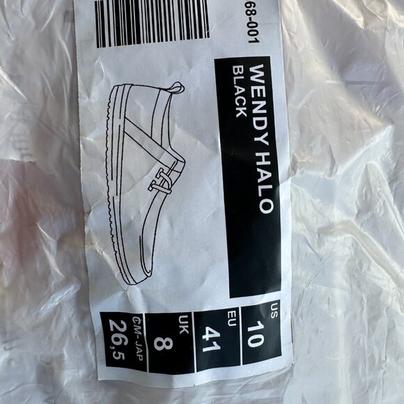 HEY DUDE WENDY HALO BLACK 10 - Picture 2 of 5